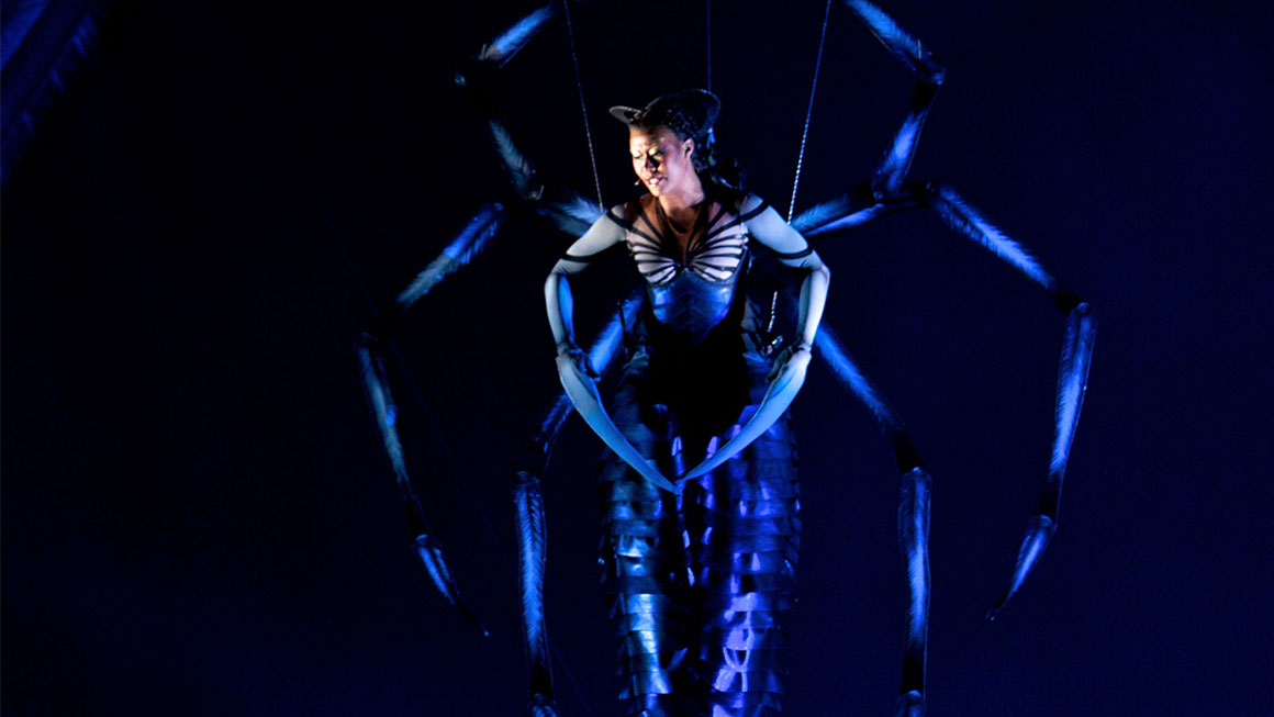 Christina Sajous in <em>Spider-Man, Turn Off the Dark</em>.