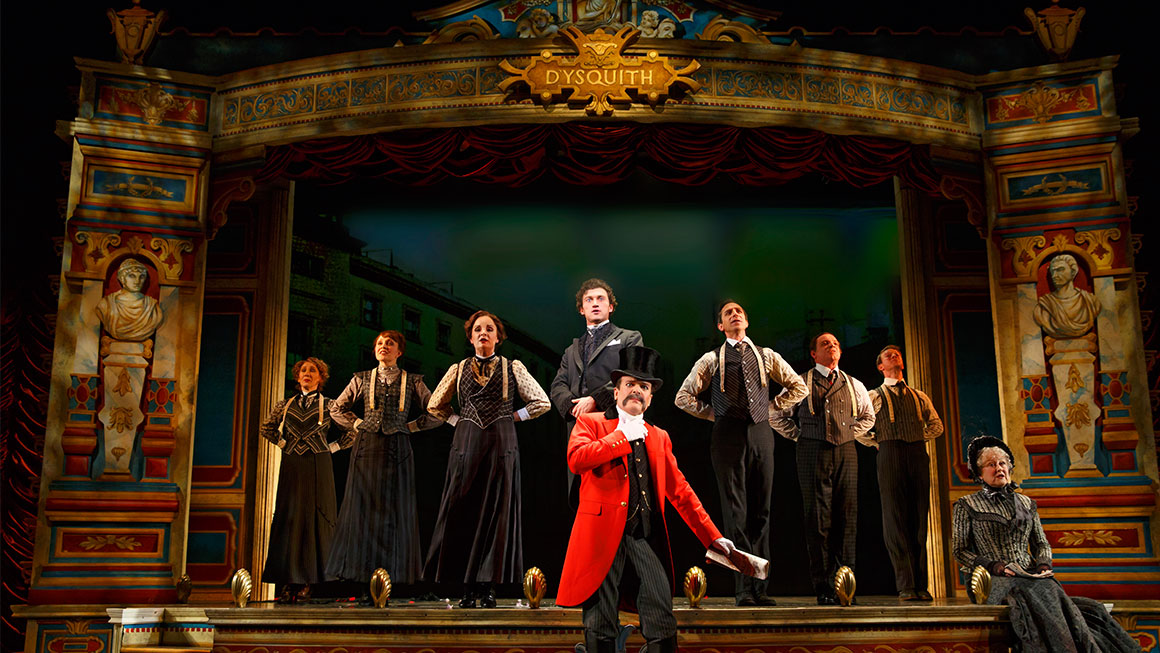 The cast of <i>A Gentleman's Guide to Love and Murder</I>.