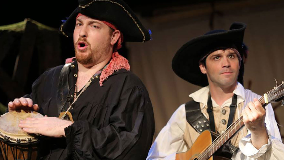 A scene from the off-Broadway musical <em>The Greatest Pirate Story (N)Ever Told</em>.