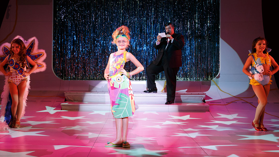Hannah Nordberg as Olive Hoover in <i>Little Miss Sunshine</I>.